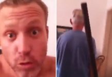 Vídeo: sob efeito de drogas, ex-ator de Malhação ameaça matar o pai com um bastão Vídeo: sob efeito de drogas, ex-ator de Malhação ameaça matar o pai com um bastão